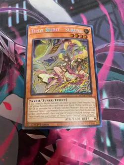 YUGIOH - TENYI SPIRIT SURUYA - SECRET RARE - SUDA - 1ST ED - NM - Image 1