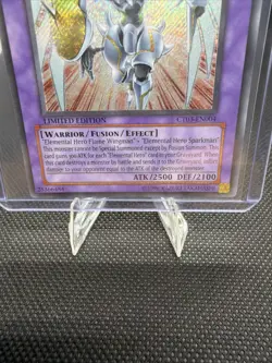 Yu-Gi-Oh! Elemental HERO Shining Flare Wingman (CT03-EN004) Limited Edition - Image 3