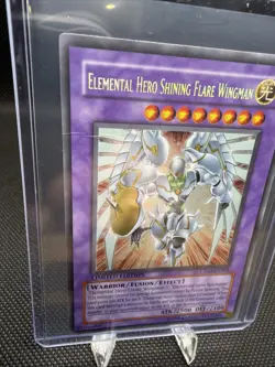 Yu-Gi-Oh! Elemental HERO Shining Flare Wingman (CT03-EN004) Limited Edition - Image 4