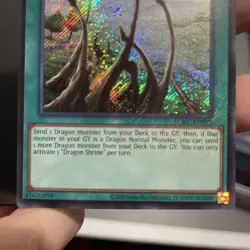 Dragon Shrine LCKC-EN075 Unlimited Secret Rare Near Mint +Bonus FREE SHIPPING! - Image 2