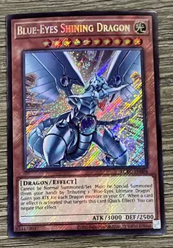 Blue-Eyes Shining Dragon - LCKC-EN008 Legendary Collection -NM-MT 💎 - Image 1