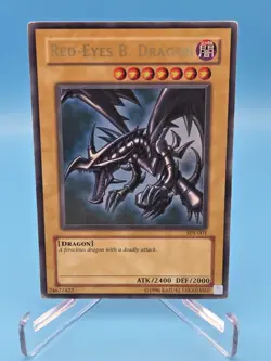 Yugioh Red-Eyes B. Dragon SDJ-001 Ultra Rare MP - Image 1