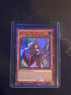 Yugioh - Arcana Triumph Joker - Ultra Rare - 1st Edition - KICO-EN001 - NM - Image 1