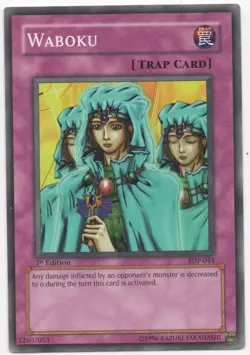 Waboku 1st Edition Common SDP-044 Yu-Gi-Oh Near Mint - Image 1