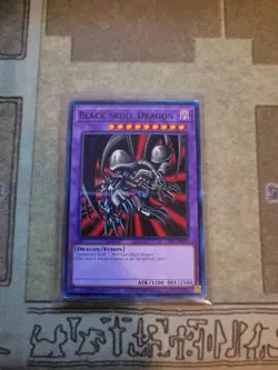 YUGIOH TCG BLACK SKULL DRAGON LDS1-EN012 COMMON 1ST EDITION NM - Image 1