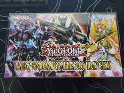 *SEALED* NEW Konami Yu-Gi-Oh! Legendary Hero Decks Box Set, Official & Authentic - Image 1