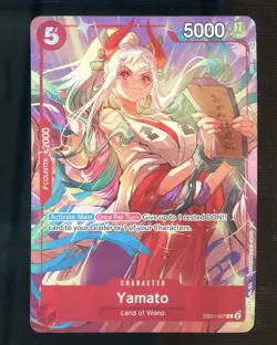 2025 One Piece Best Selection Vol. 4 Alternate Art #EB01-007 Yamato - Image 1