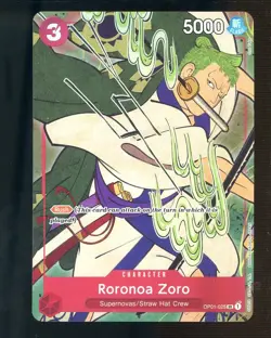 2024 One Piece English 1st Anniversary Set #025 Roronoa Zoro - Image 1
