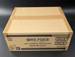 One Piece OP-07 500 Years in the Future English 12 Booster Box Case Sealed - Image 1