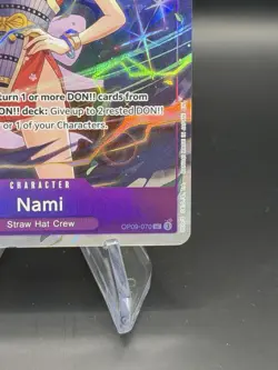 Nami OP09-070 UC Premium Card Collection Best Selection Vol.4 One Piece - Image 5