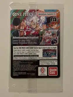 One Piece Monkey.D.Luffy US College Basketball Promo Card *SEALED* - Image 2
