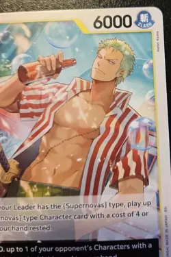 Roronoa Zoro OP12-113 Uncommon Legacy Of The Master One Piece Card Game - Image 3