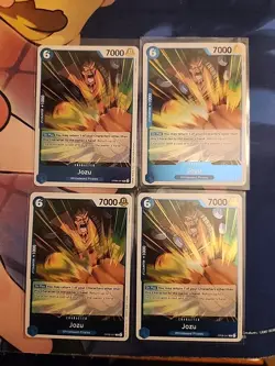 Jozu Playset (4 Cards) OP08-047 Two Legends One Piece CCG - Image 1