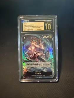 One Piece [OP-12] Koala OP12-086 Alternate Art - CGC PRISTINE 10 - Image 1