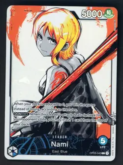 2023 One Piece Pillars of Strength Alternate Art #OP03-040 Nami - Image 1
