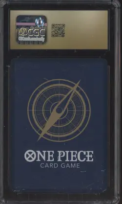 2022 One Piece Japanese OP01 Super Rare #025 Roronoa Zoro CGC 10 PRISTINE - Image 2