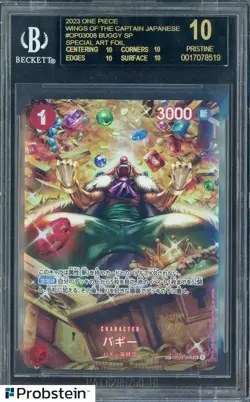 2023 One Piece Wings of the Captain Japan Special Art Buggy BGS 10 BLACK LABEL - Image 1