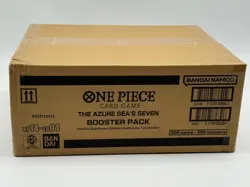 One Piece OP14-EB04 The Azure Sea's Seven English 12 Booster Box Case Sealed #1 - Image 4