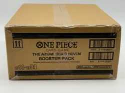 One Piece OP14-EB04 The Azure Sea's Seven English 12 Booster Box Case Sealed #1 - Image 5