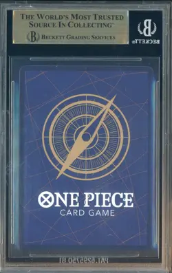 2025 One Piece A Fist of Divine Speed Alt Art Silvers Rayleigh BGS 10 PRISTINE - Image 2