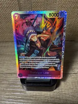 One Piece TCG Legacy Of The Master Trafalgar Law / Super Rare Foil OP12-073 - Image 1