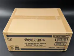 One Piece OP14-EB04 The Azure Sea's Seven English 12 Booster Box Case Sealed - Image 3