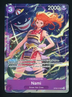 Nami OP09-070 UC Premium Card Collection Best Selection Vol.4 One Piece - Image 1