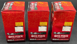 Lot of (3) One Piece Japanese OP-13 Carrying On His Will Booster Boxes Sealed - Image 3