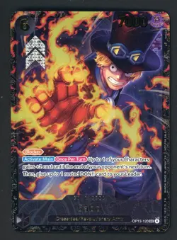 Sabo (Store Treasure Cup 2025) OP13-120 One Piece Promotion Cards Foil - Image 1