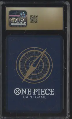 2024 One Piece Japanese OP10 Secret Rare #18 Monkey D Luffy CGC 10 PRISTINE - Image 2