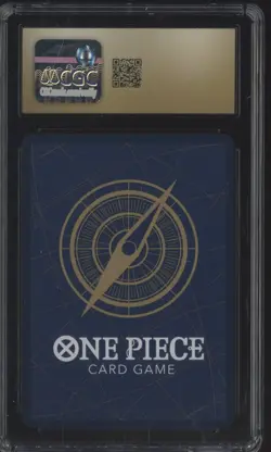 2024 One Piece Japanese OP10 Secret Rare #18 Monkey D Luffy CGC 10 PRISTINE - Image 2