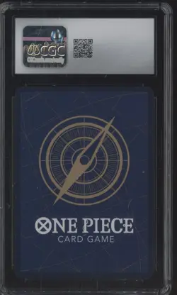 2024 One Piece Japanese OP10 Secret Rare #18 Monkey D Luffy CGC 10 GEM MINT - Image 2