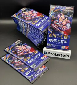 Lot of (30) One Piece Japanese OP-14 The Azure Sea's Seven Booster Packs - Image 1