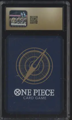 2024 One Piece Japanese OP10 Secret Rare #18 Monkey D Luffy CGC 10 PRISTINE - Image 2