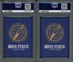 Lot of (2) One Piece Promo Winner Pack Vol.4 #005 Dracule Mihawk PSA 10 GEM MINT - Image 2