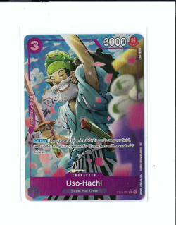 One Piece Card Game Uso-Hachi ST18-001 ALTERNATE ART - Image 1