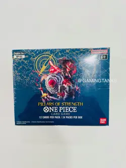 One Piece TCG - OP-03 Pillars of Strength English Booster Box - New & SEALED 810059780514 - Image 1