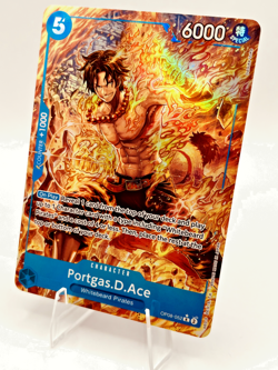 Portgas.D.Ace OP08-052 (Parallel) One Piece R Blue English NM - Image 1