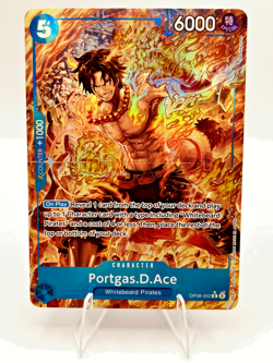 Portgas.D.Ace OP08-052 (Parallel) One Piece R Blue English NM - Image 2
