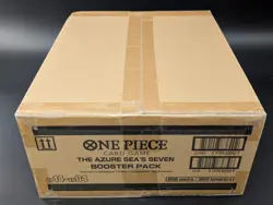 One Piece OP14-EB04 The Azure Sea's Seven English 12 Booster Box Case Sealed - Image 4