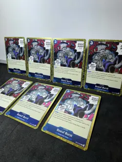 Boeuf Burst Playset - OP12-060 x7 - Legacy of the Master - One Piece TCG NM - Image 4