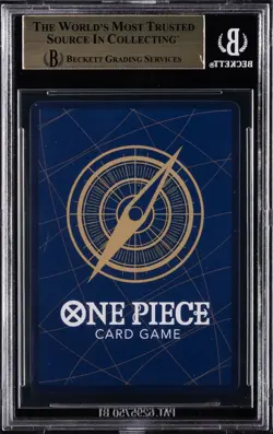 2025 ONE PIECE PROMOS JPN BANDAI CARD GAMES FEST 24-25 ALT ART R ZEUS BGS 10 - Image 2