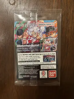 One Piece Monkey.D.Luffy US College Basketball Promo Card *SEALED* - Image 2