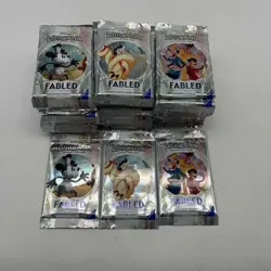 Lot (48) Disney Lorcana Fabled Booster Packs - Image 1