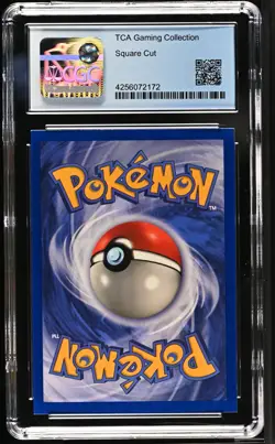 Pokemon Card Base Set Square Cut Error Holo Ninetales 12/102 CGC 8.5 NM/MINT+ - Image 4