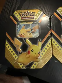 2x Pokemon TCG Pikachu V Powers Tin with Promo Card – Factory Sealed - Image 2
