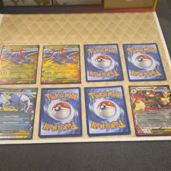 Pokemon TCG MEGA Holo EX Card Lot Mega Charizard X Mega Venusaur Abomasnow - Image 3