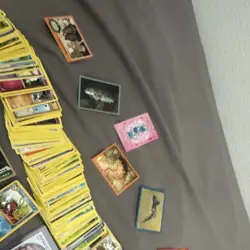 Pokemon (shadowless) Farfetch'd & Regigigas Card Lot, Star Wars Chewbacca Card. - Image 4