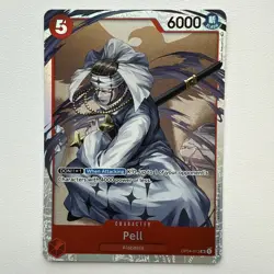 Pell OP04-013 Kingdoms Of Intrigue SR Foil One Piece TCG Card English NM+ - Image 1