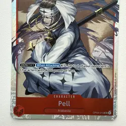 Pell OP04-013 Kingdoms Of Intrigue SR Foil One Piece TCG Card English NM+ - Image 3